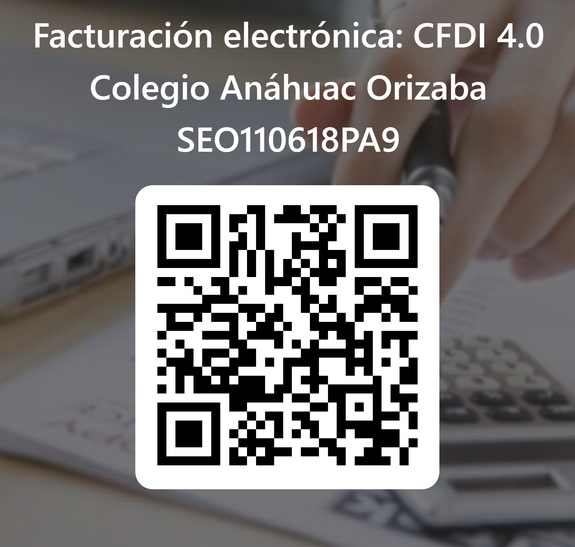 Código QR para Facturación