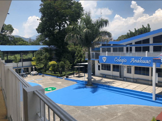 Vista de las instalaciones del colegio