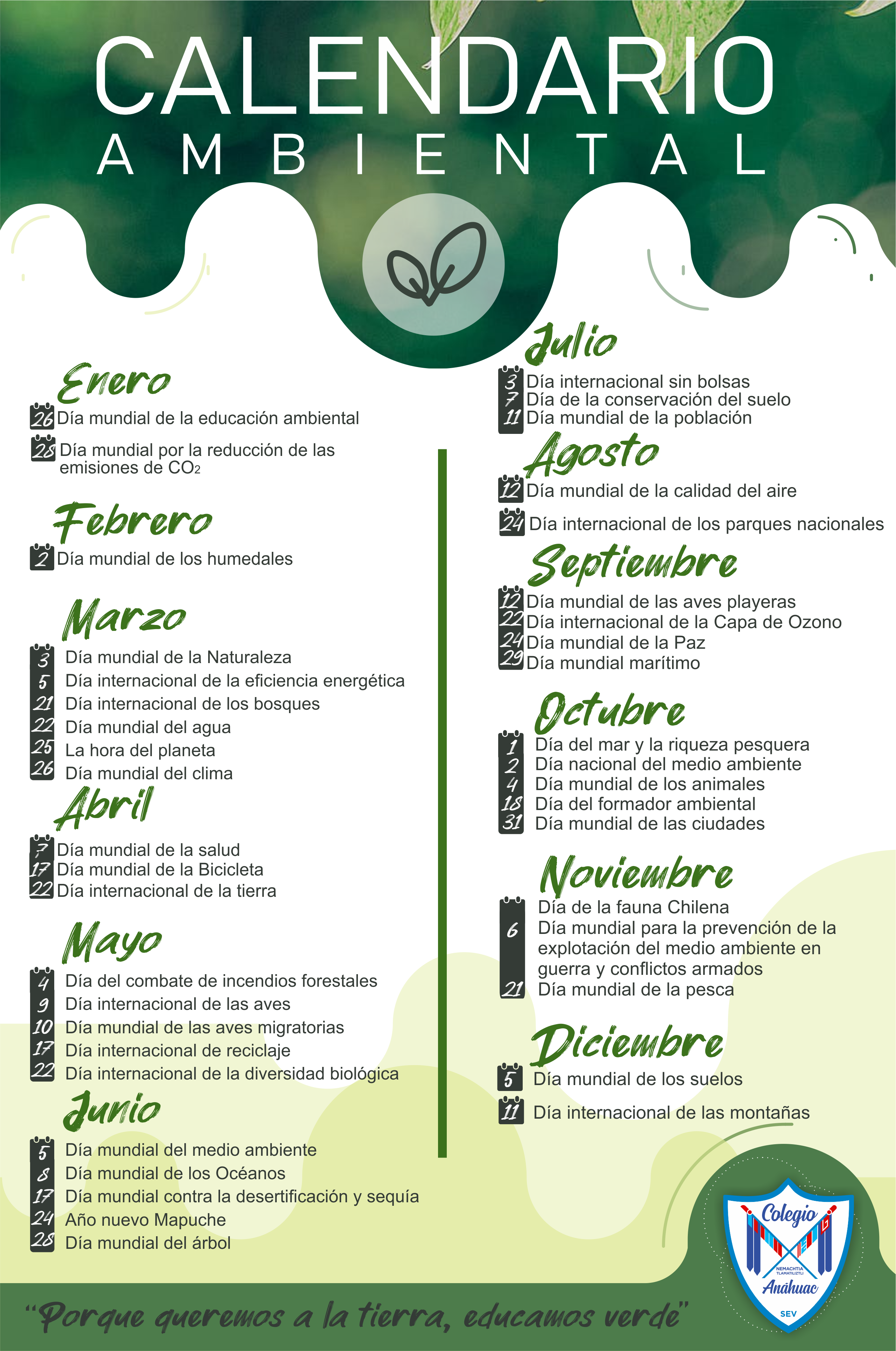 Calendario Ambiental